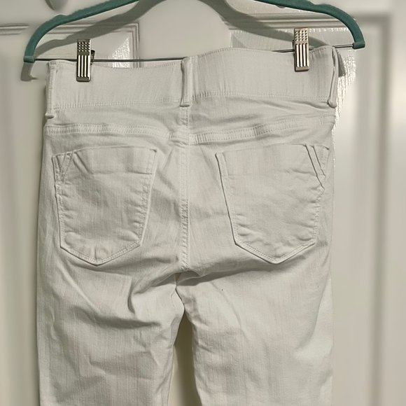 White APT 9 Stretch Jeans, Size 6S - Picture 5 of 6